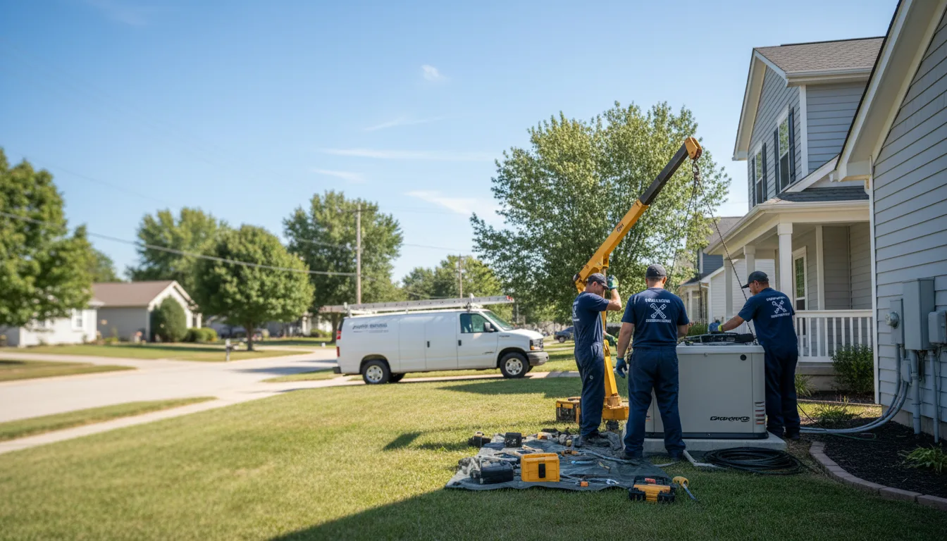 Generator Installation in Leander, TX near me